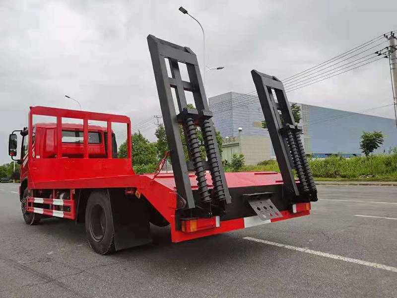 國六東風華神T3單橋平板運輸車