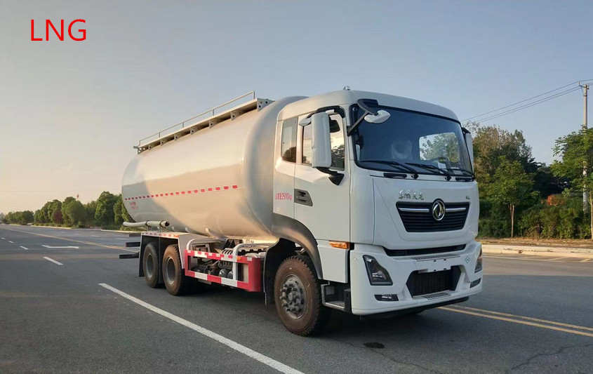 東風(fēng)天龍干混砂漿運(yùn)輸車(28方-LNG)