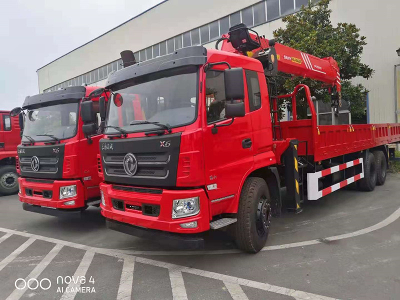 國(guó)六東風(fēng)途威X6后雙橋新款隨車吊